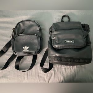 Adidas small backpacks.